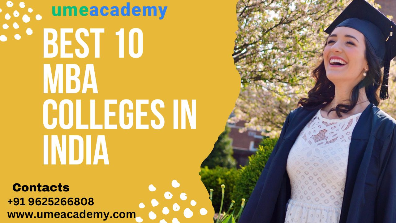 Best 10 Mba Colleges In India